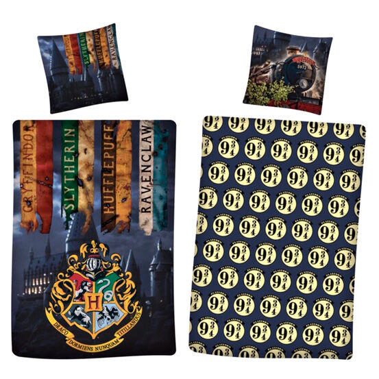 Funda nordica Harry Potter reversible cama 90cm - Frikibase.com