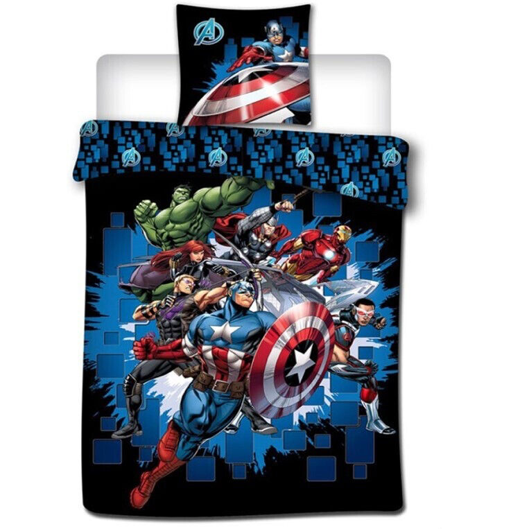 Funda nordica Los Vengadores Avengers Marvel cama 90cm policotton - Frikibase.com