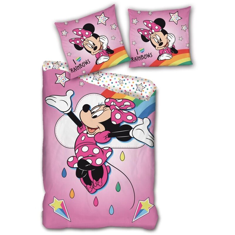 Funda nordica Minnie Disney cama 90cm microfibra - Frikibase.com