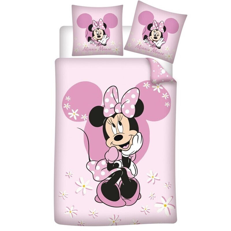 Funda nordica Minnie Disney cama 90cm policotton - Frikibase.com