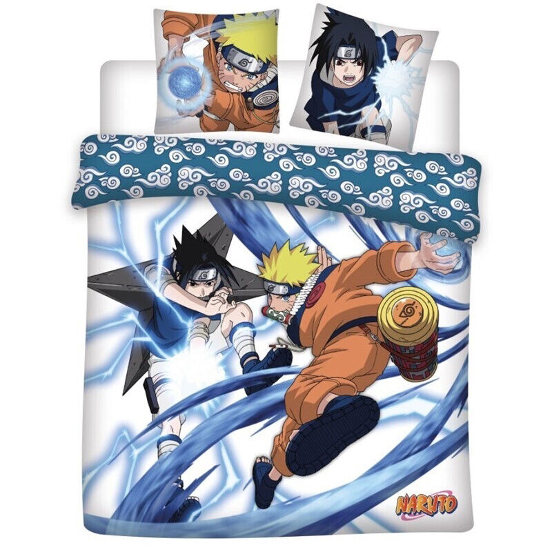 Funda nordica Naruto Shippuden cama 135cm policotton - Frikibase.com