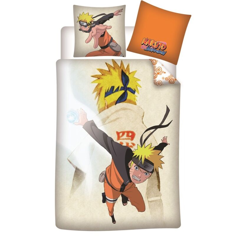 Funda nordica Naruto Shippuden cama 90 algodon - Frikibase.com