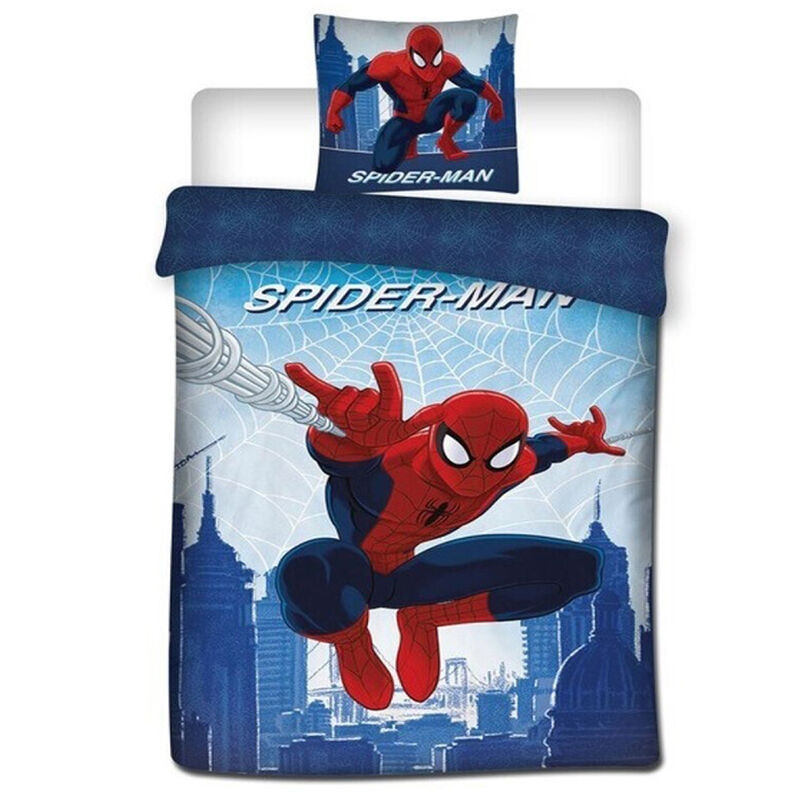 Funda nordica Spiderman Marvel cama 90cm policotton - Frikibase.com