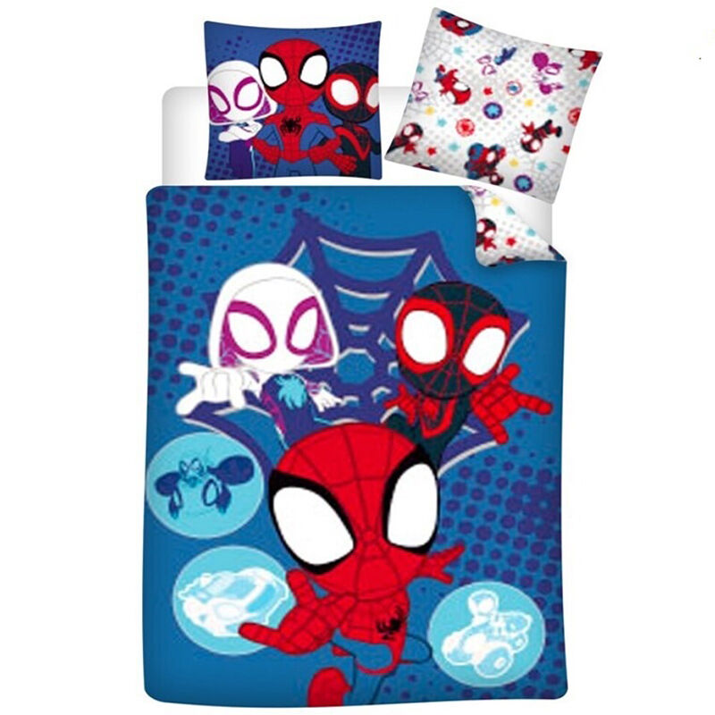 Funda nordica Spiderman Marvel cama 90cm policotton - Frikibase.com