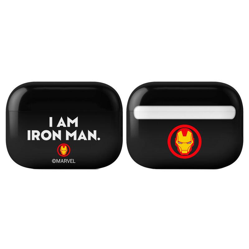 Funda protectora AirPods PRO Iron Man Marvel - Frikibase.com