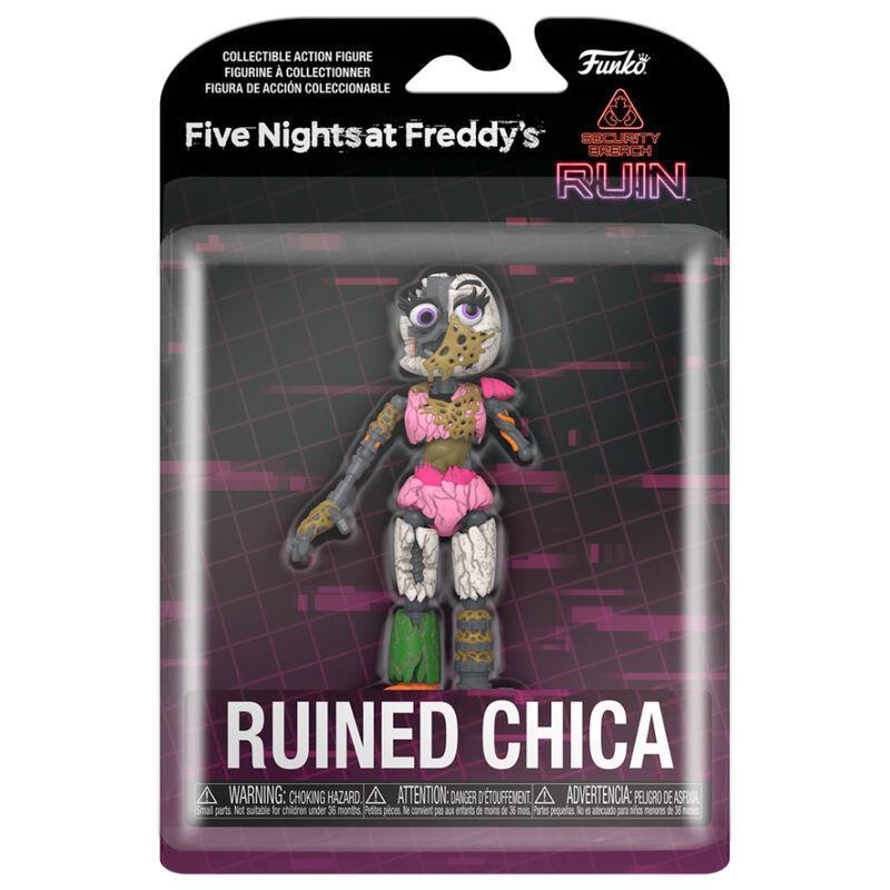 Funko Action Ruined Chica Five Nights at Freddys 12cm - Frikibase.com