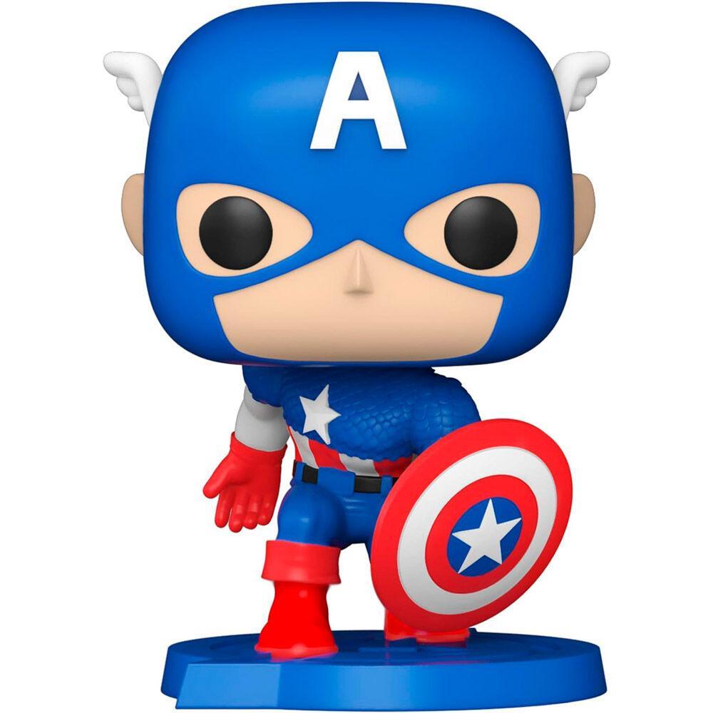 Funko POP Comic Cover Marvel Avengers Capitan America - Frikibase.com