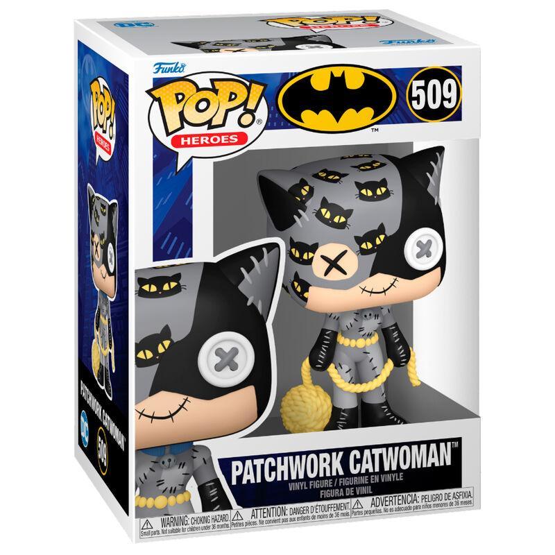 Funko POP DC Comics Patchwork Catwoman - Frikibase.com