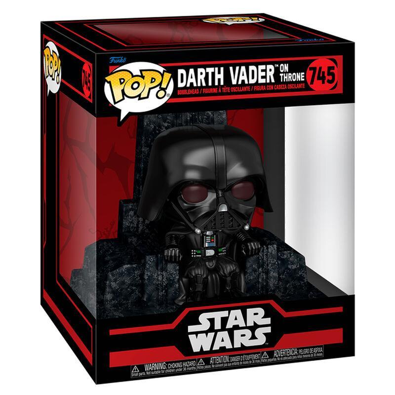 Funko POP Deluxe Star Wars Darth Vader on Throne - Frikibase.com