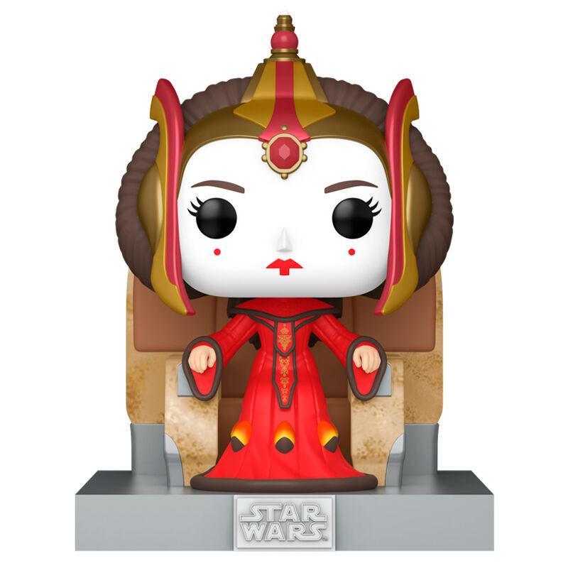 Funko POP Deluxe Star Wars Queen Amidala on the Throne - Frikibase.com