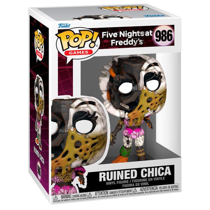 Funko POP Five Nights at Freddys Ruined Chica - Frikibase.com