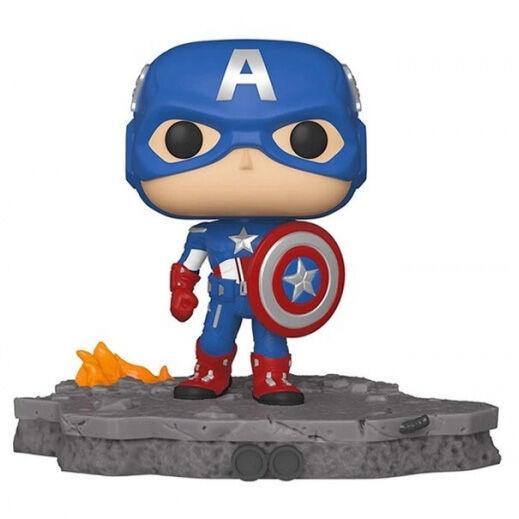 Funko POP Marvel Avengers Captain America Assemble Exclusivo - Frikibase.com