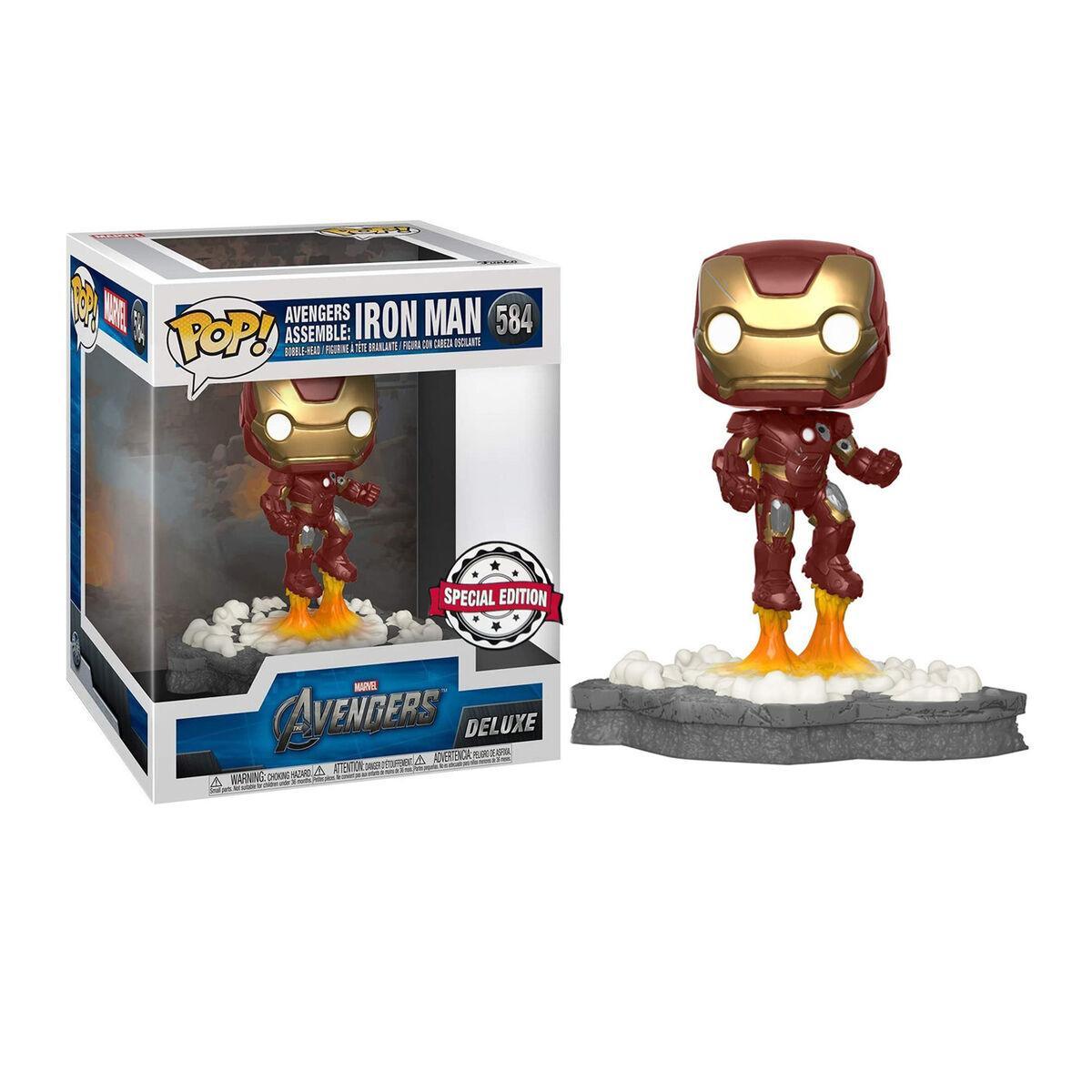 Funko POP Marvel Avengers Iron Man Assemble Exclusivo - Frikibase.com