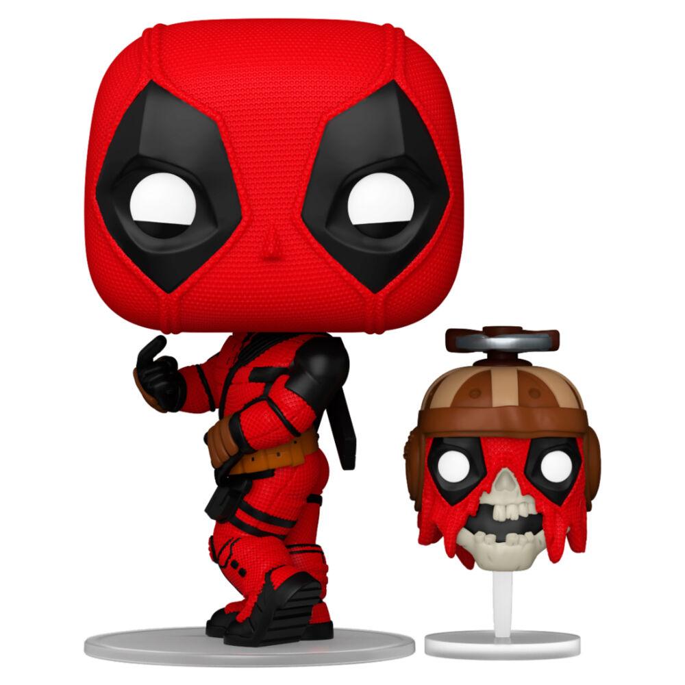 Funko POP Marvel Deadpool & Wolverine Deadpool with Headpool - Frikibase.com