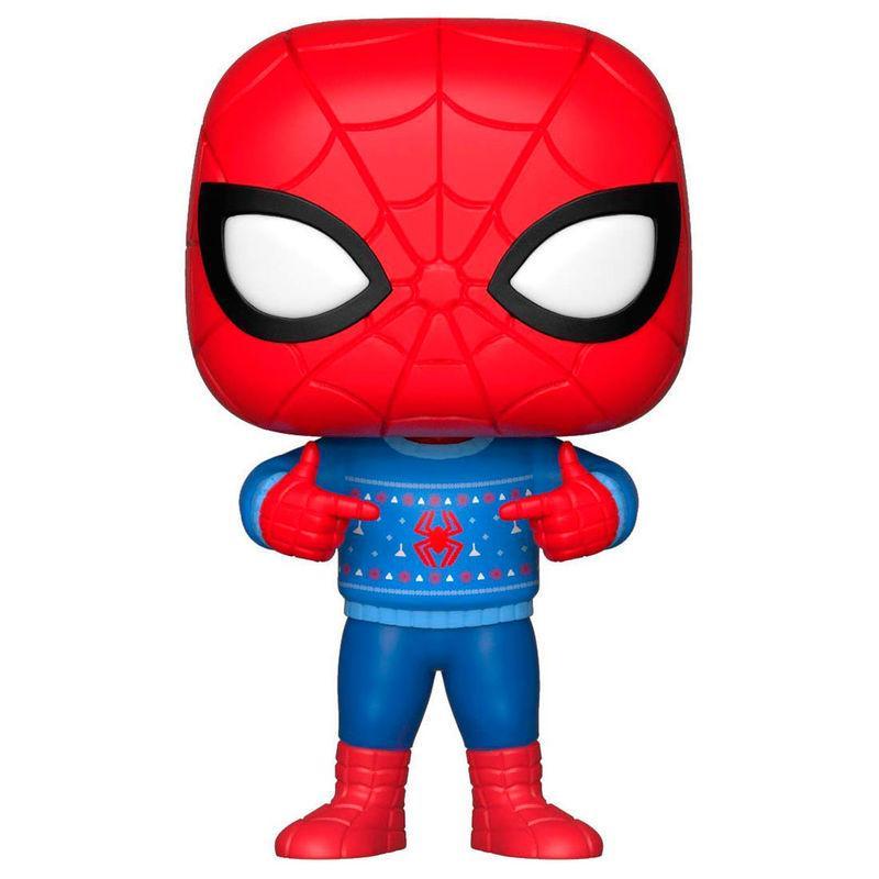 Funko POP Marvel Holiday Spider-Man with Ugly Sweater - Frikibase.com