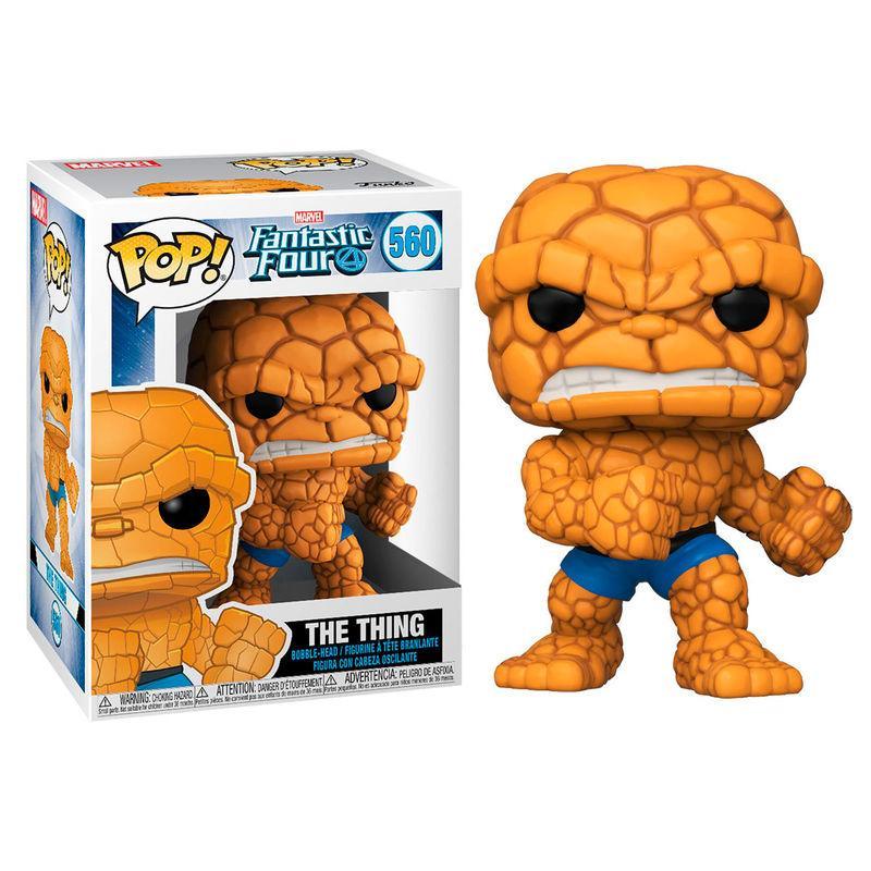 Funko POP Marvel Los 4 Fantasticos The Thing - Frikibase.com