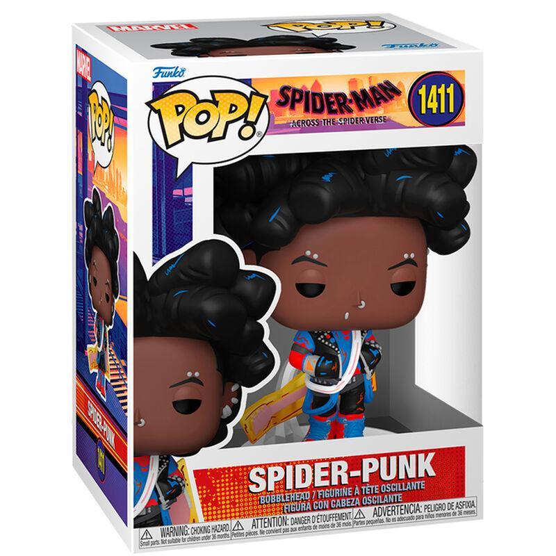 Funko POP Marvel Spiderman Across the Spider-Verse Spider-Punk - Frikibase.com