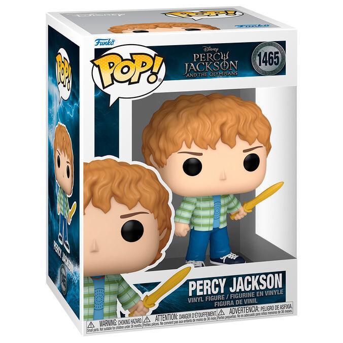 Funko POP Percy Jackson y los Dioses del Olimpo - Percy Jackson with Riptide - Frikibase.com