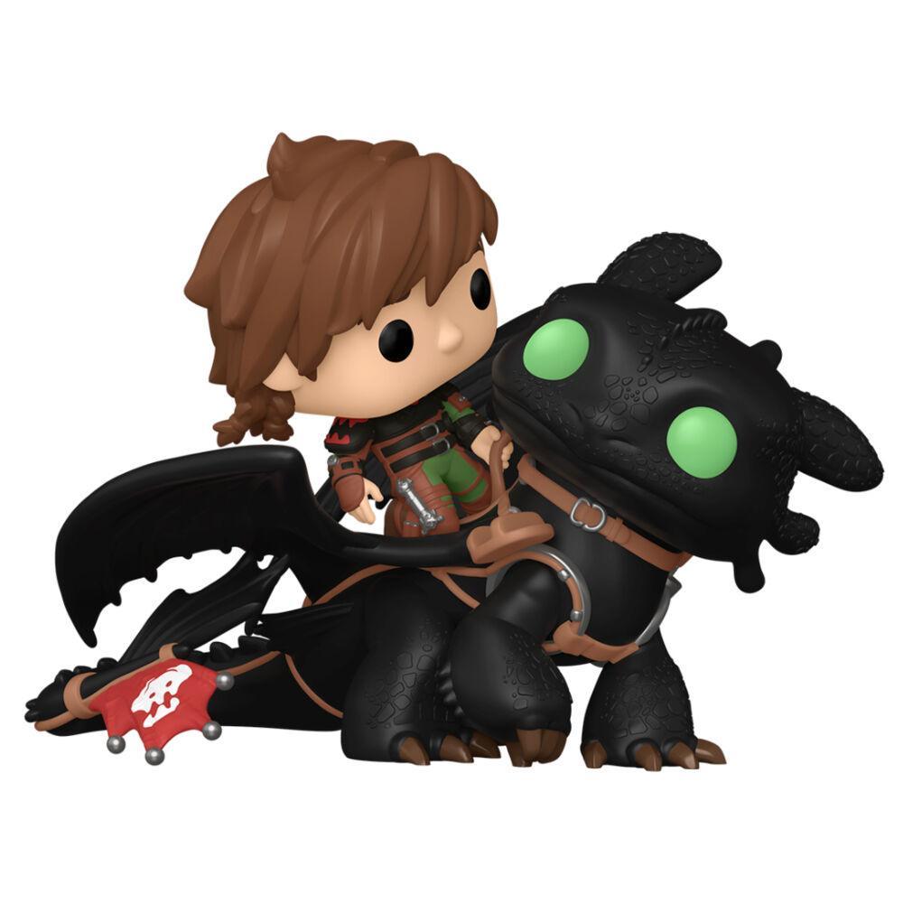 Funko POP Rides Deluxe Como Entrenar a tu Dragon 2 Hiccup with Toothless - Frikibase.com