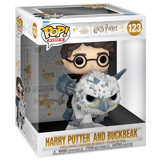 Funko POP Rides Deluxe Harry Potter y el Prisionero de Azkaban - Harry Potter & Buckbeak - Frikibase.com