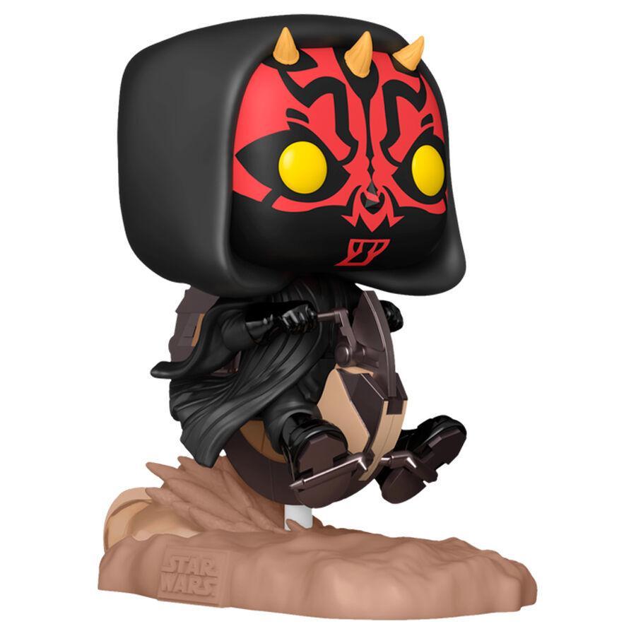 Funko POP Rides Deluxe Star Wars Darth Maul On Bloodfin Speeder - Frikibase.com