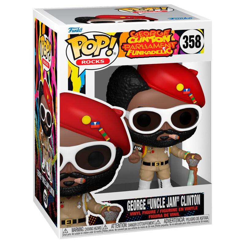 Funko POP Rocks George Uncle Jam Clinton - Frikibase.com