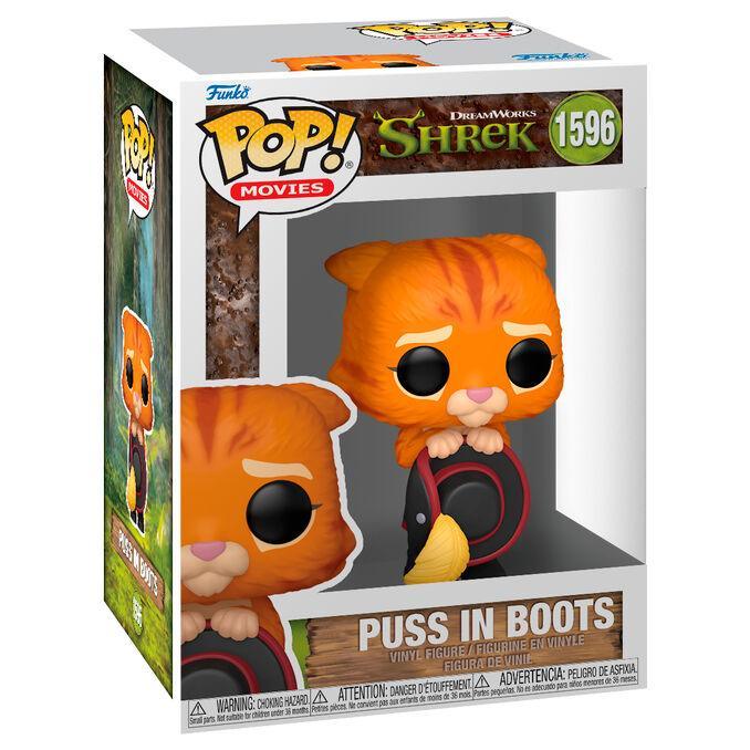 Funko POP Shrek Gato con Botas Shrek - Frikibase.com