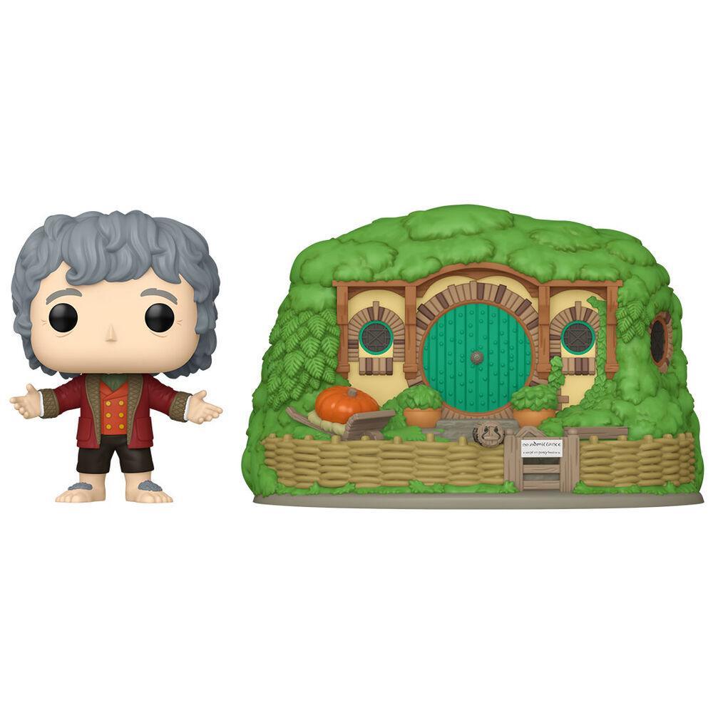 Funko POP Town El Señor de los Anillos Bilbo Baggins with Bag-End - Frikibase.com