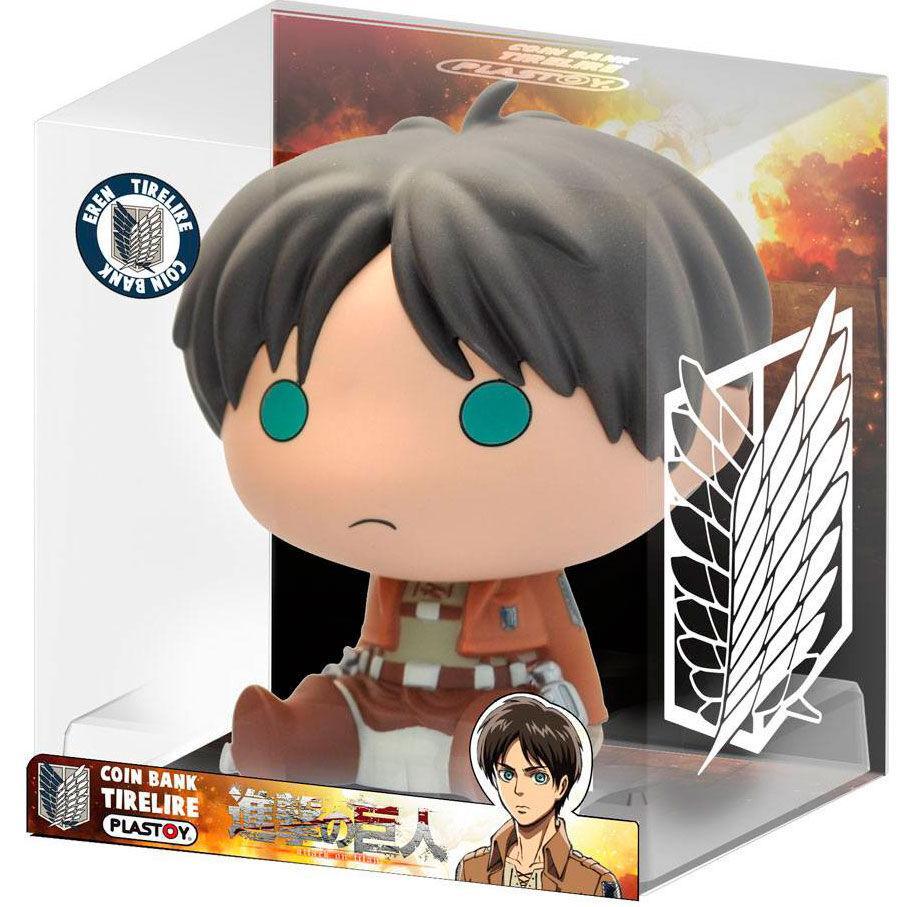 Hucha Eren Chibi Attack on Titan 16cm - Frikibase.com