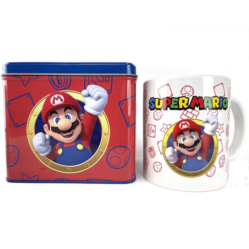 Hucha + taza Mario Super Mario Bros Nintendo - Frikibase.com