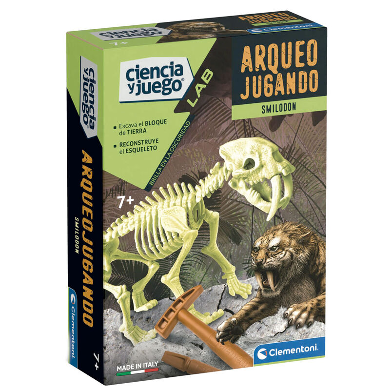 Juego Arqueojugando Smilodon fosforescente - Frikibase.com