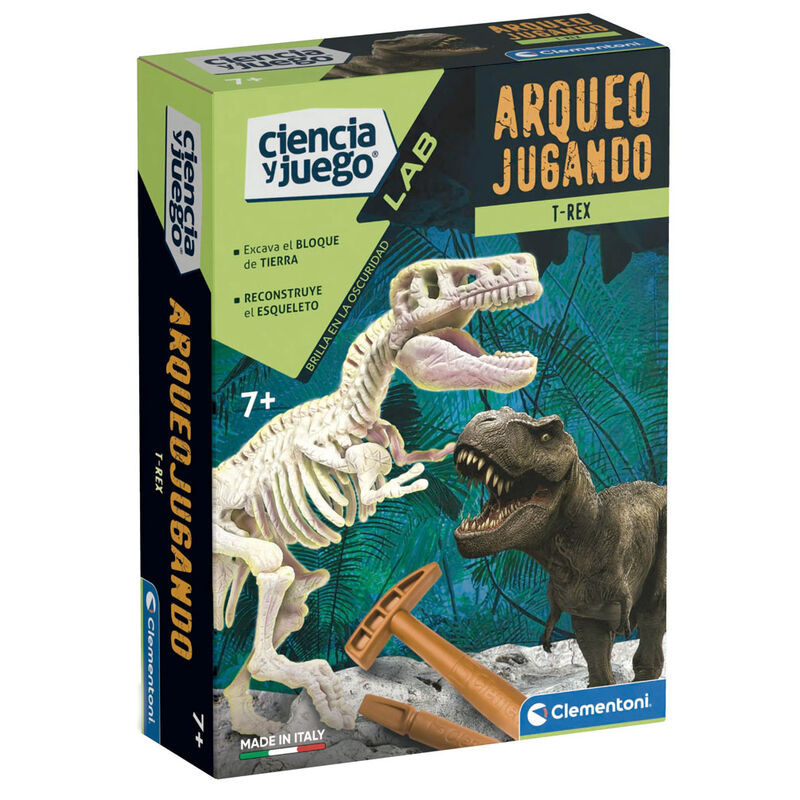 Juego Arqueojugando T-Rex fosforescente - Frikibase.com