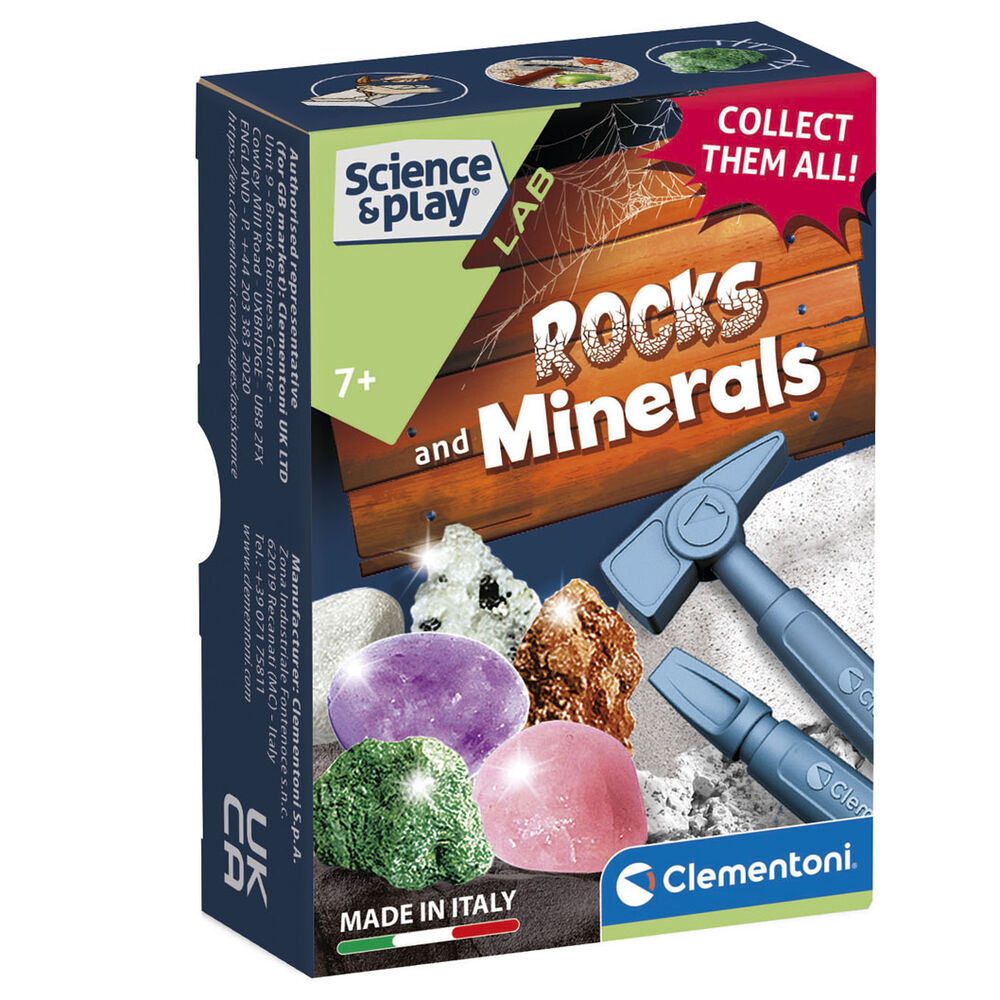 Juego Kit Minerales y piedras preciosas español - Frikibase.com