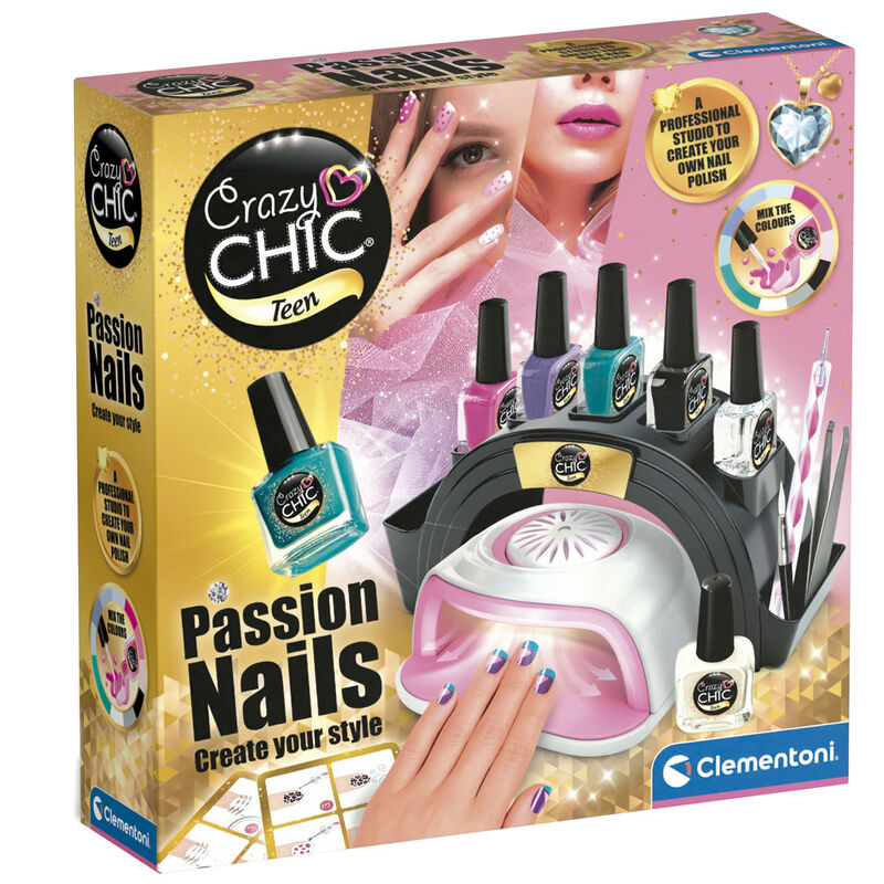 Juego Set Pasion por las Uñas Crazy Chic - Frikibase.com