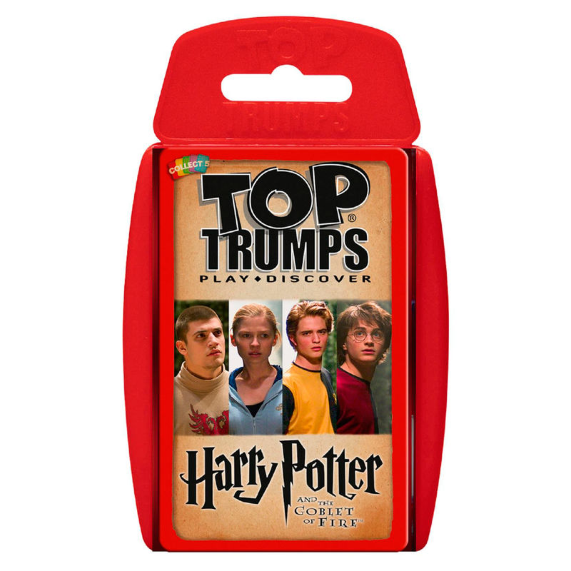 Juego cartas Harry Potter y el Caliz de Fuego Top Trumps español - Frikibase.com