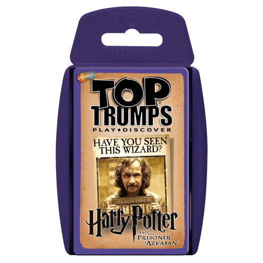 Juego cartas Harry Potter y el Prisionero de Azkaban Top Trumps español - Frikibase.com