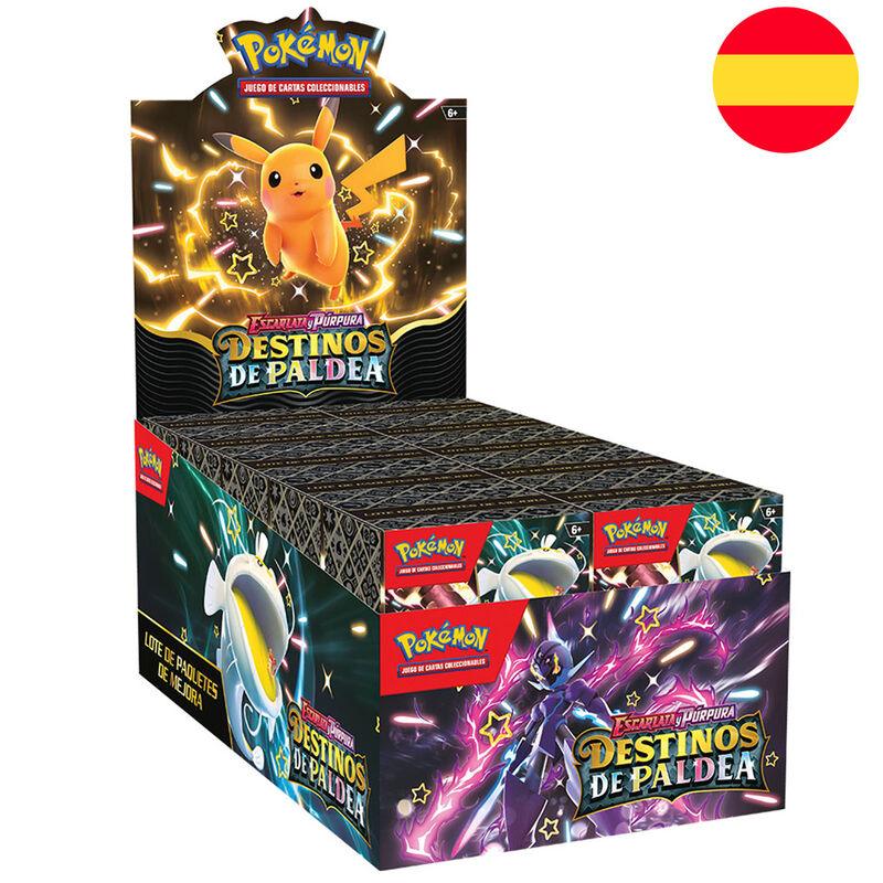 Juego cartas coleccionables Destinos de Paldea Escarlata y Purpura Pokemon español - Frikibase.com