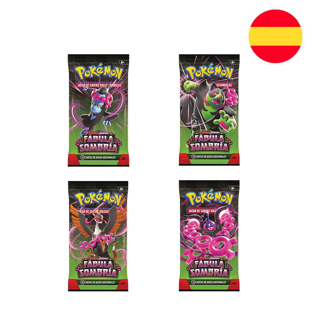 Juego cartas coleccionables Fabula Sombria Escarlata & Purpura Pokemon español - Frikibase.com