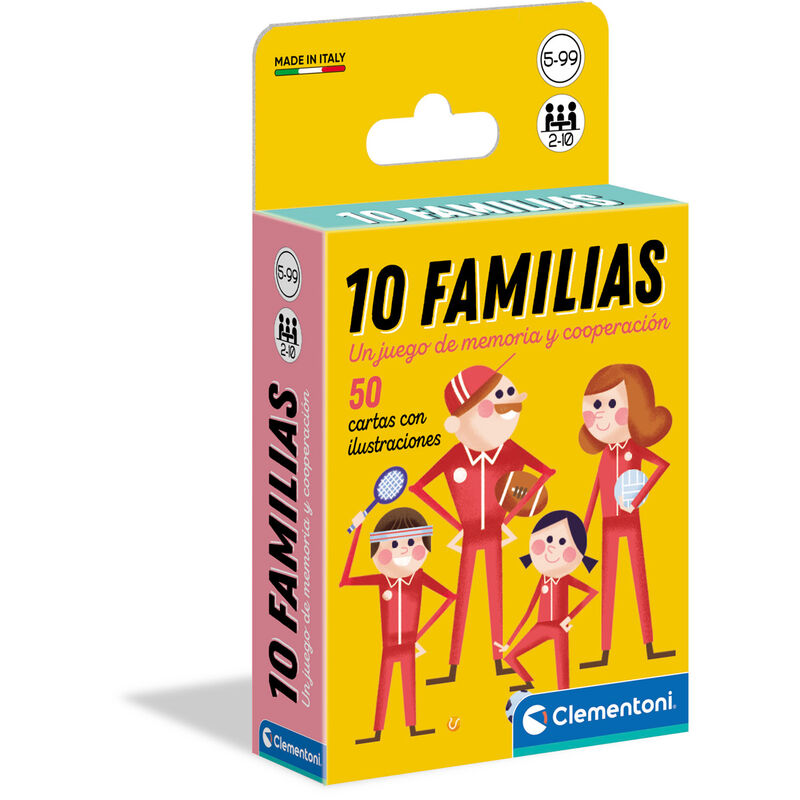 Juego memoria 10 Familias - Frikibase.com