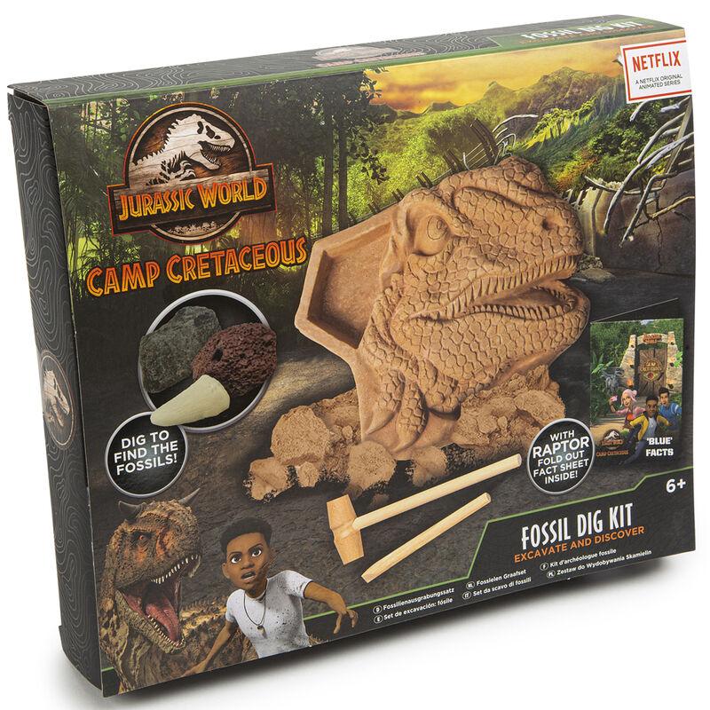 Kit Excavacion de Fosiles Camp Cretaceaus Jurassic World - Frikibase.com