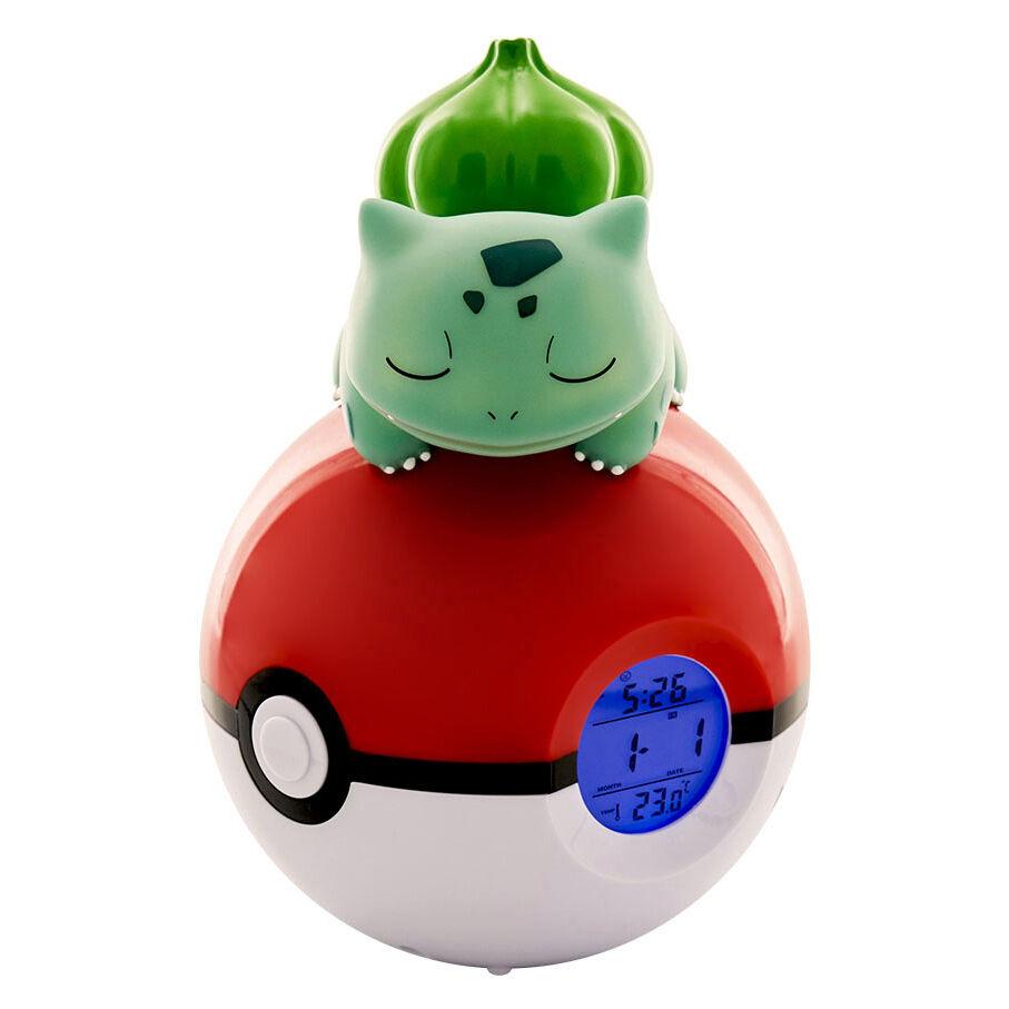 Lampara despertador Led Bulbasaur Pokeball Pokemon - Frikibase.com