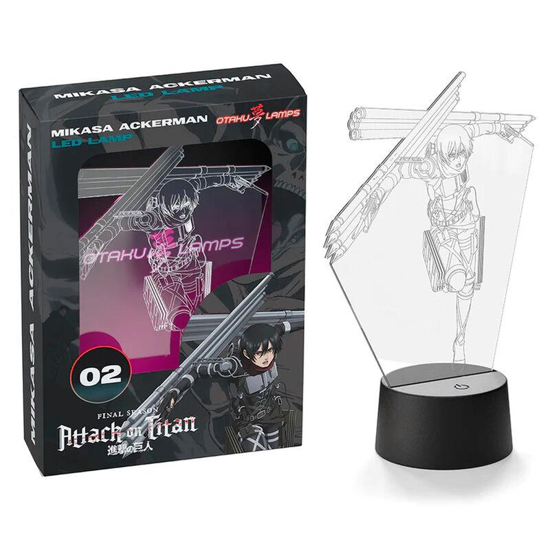 Lampara led Mikasa Final Season Attack on Titans 20cm - Frikibase.com