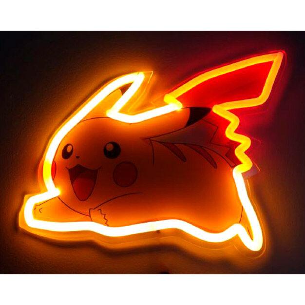 Lampara mural neon Pikachu Pokemon - Frikibase.com