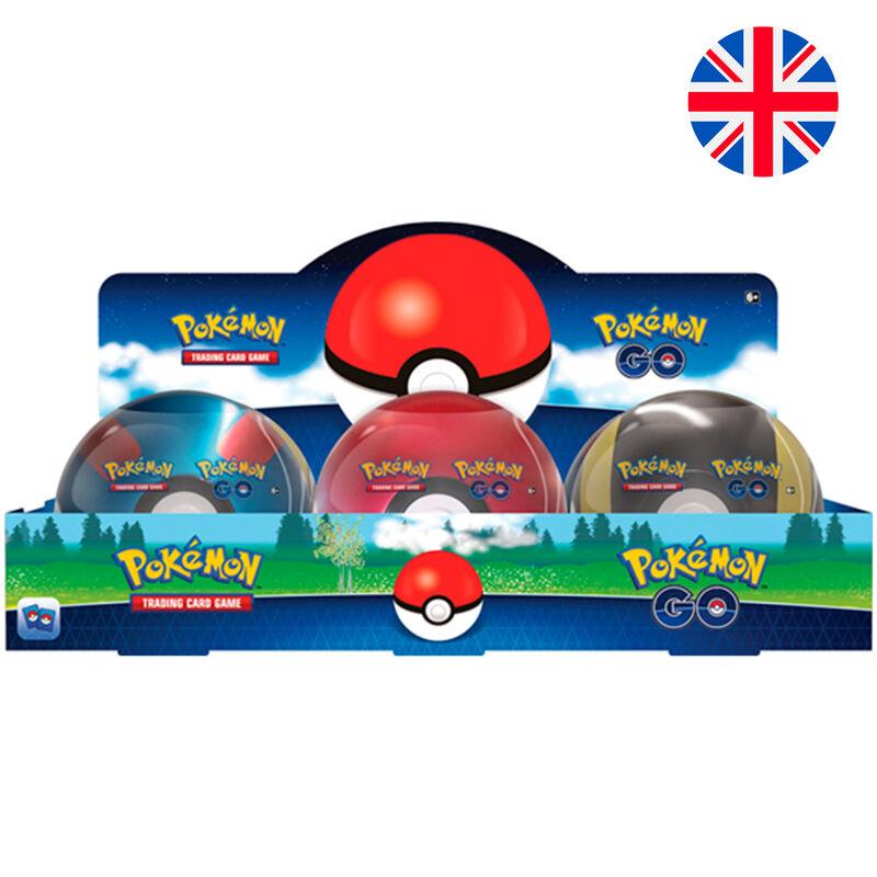 Lata metalica juego cartas coleccionables Pokeball Pokemon ingles (surtido) - Frikibase.com