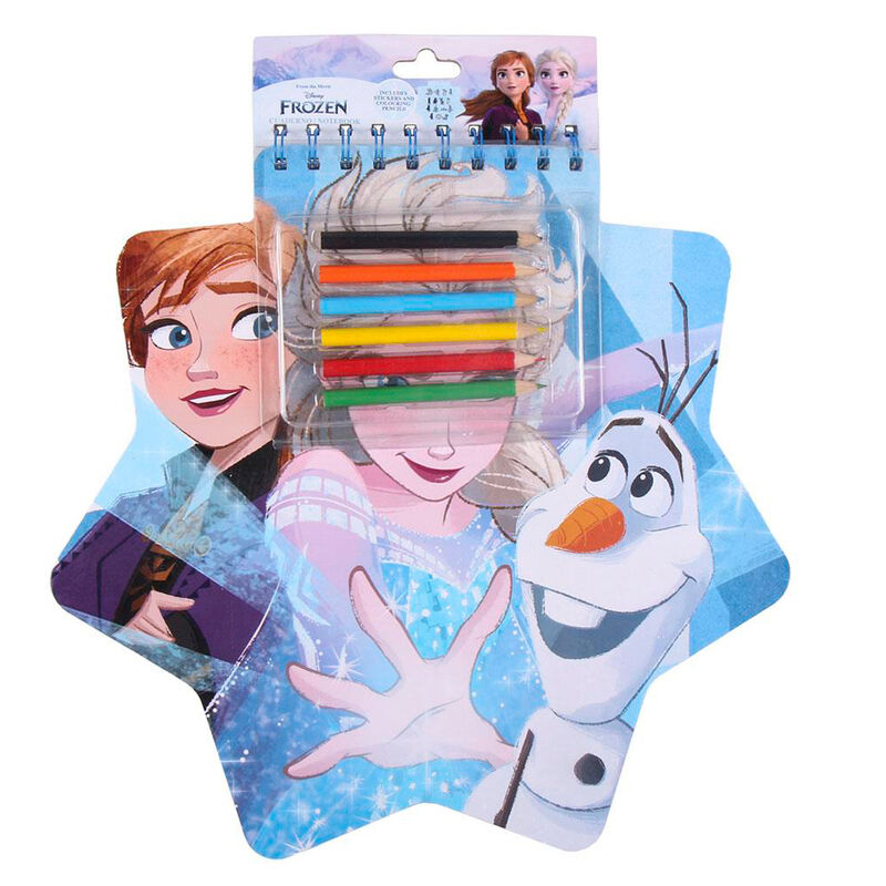 Libreta colores Frozen 2 Disney - Frikibase.com