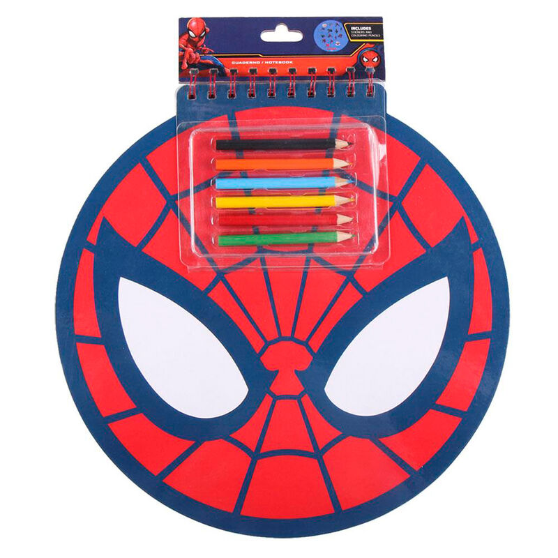 Libreta colores Spiderman Marvel - Frikibase.com