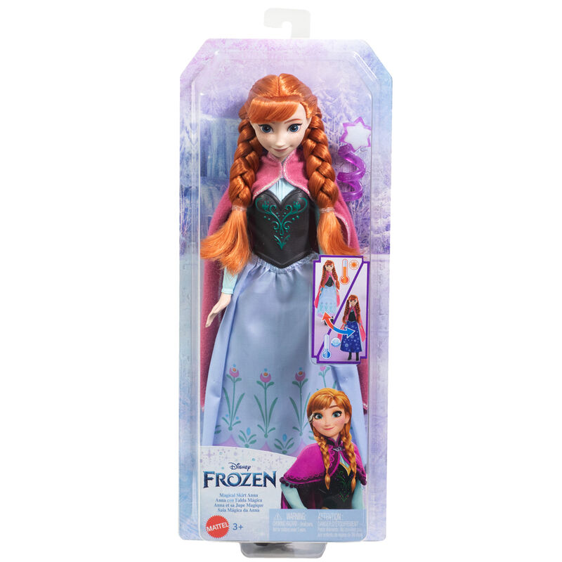 Muñeca Anna Falda Magica Frozen Disney - Frikibase.com