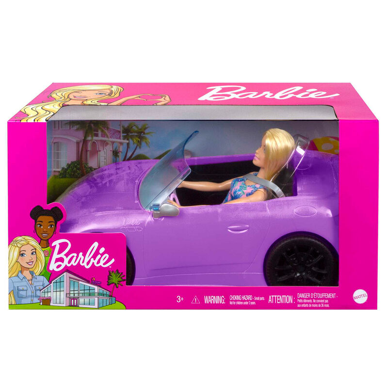 Muñeca + Coche Descapotable Barbie - Frikibase.com