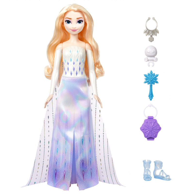 Muñeca Spin and Reveal Elsa Frozen Disney - Frikibase.com