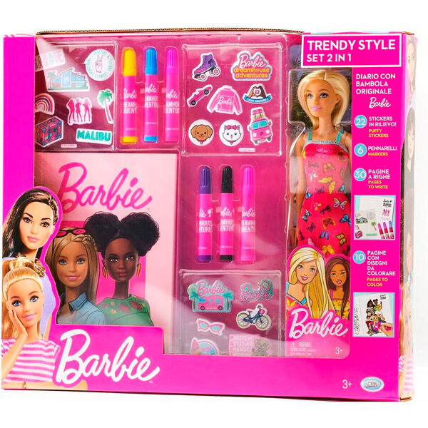 Muñeca + diario Barbie - Frikibase.com